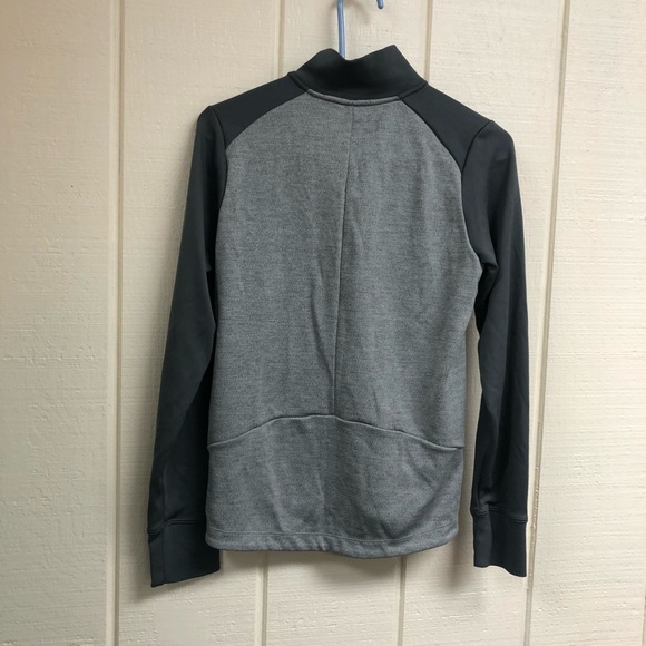 Nike Golf 1/2 Zip Top Gray Black Women's Medium - Picture 5 of 6